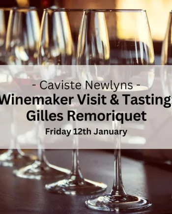 Winemaker Visit & Tasting: Gilles Remoriquet - Friday 12th January