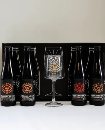 Vocation Barrel Aged Gift Collection | 4 x 330ml Bottles & Glass