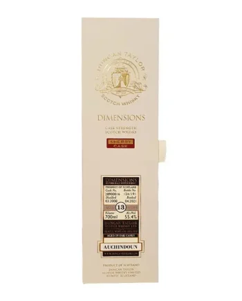 Auchindoun 13 Year Old 2008 Cask #28900016 Dimensions 55.4% 70cl