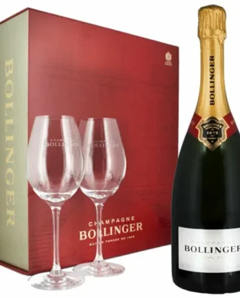 Bollinger Special Cuvee Champagne Gift Set With Glasses 75cl