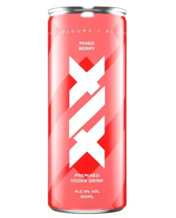 XIX Vodka Mixed Berry by The Sidemen RTD Cans 12x250ml
