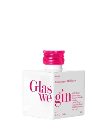 Glaswegin Raspberry & Rhubarb Mini Gin 5cl
