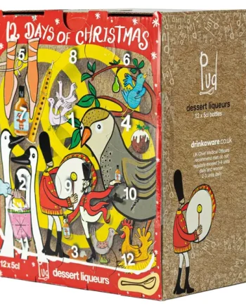 Pud 12 Days Of Christmas Vodka Liqueur Gift Box 12x5cl