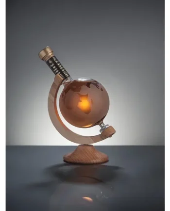 Mini World Globe Refillable Brandy Decanter 20cl