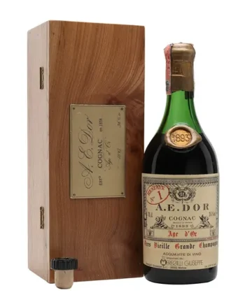 AE Dor No.1 Cognac 1893 Vintage Age d'Or Bot.1980s