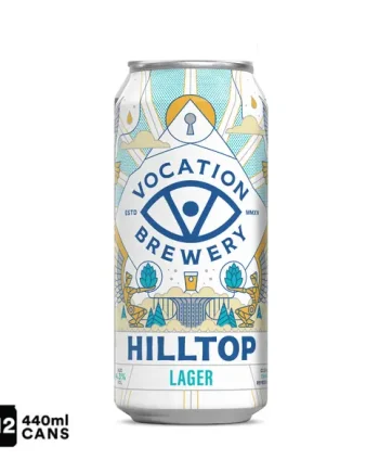 12PK Hilltop Lager | 4.3% Lager 440ml