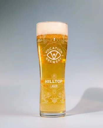 Vocation Hilltop Lager Pint Glass | 20oz