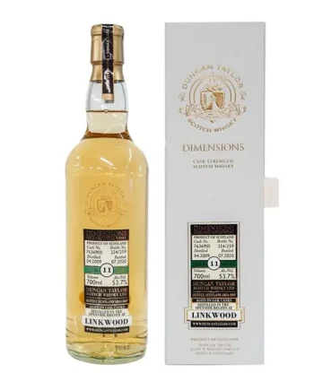 Linkwood 11 Year Old Dimensions 2009 53.7% 70cl