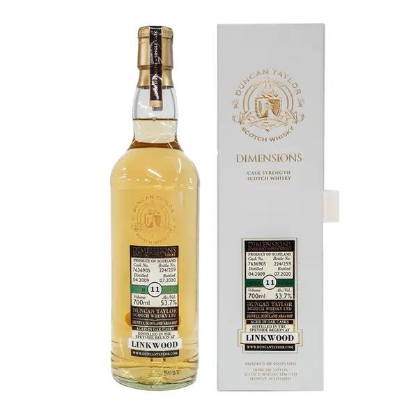 Linkwood 11 Year Old Dimensions 2009 53.7% 70cl